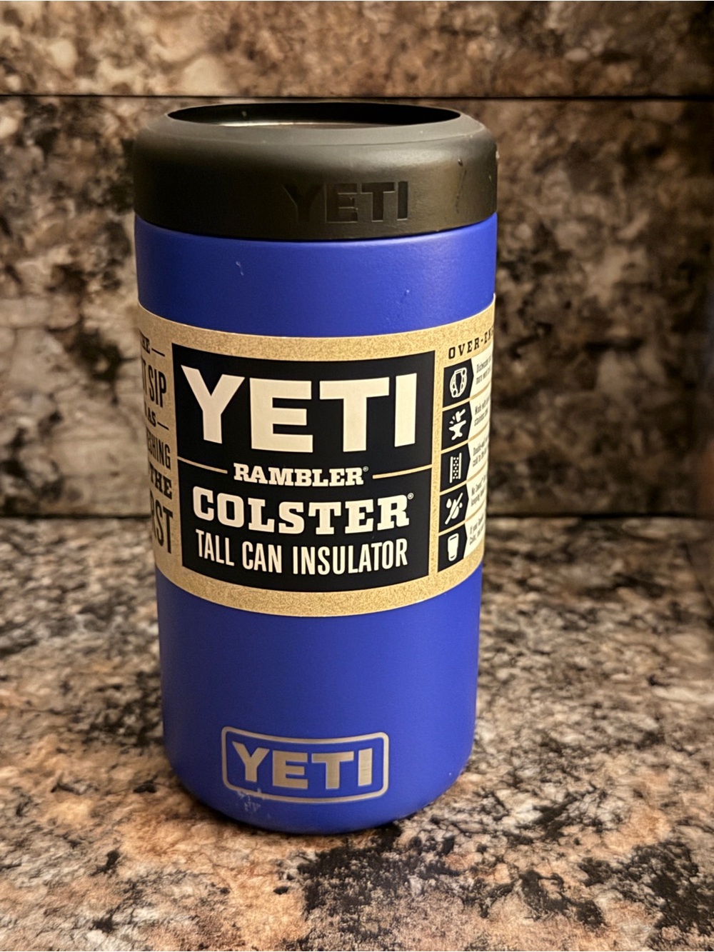 YETI Rambler 16oz Colster Tall Can Insulator - Offshore Blue - Retired Color